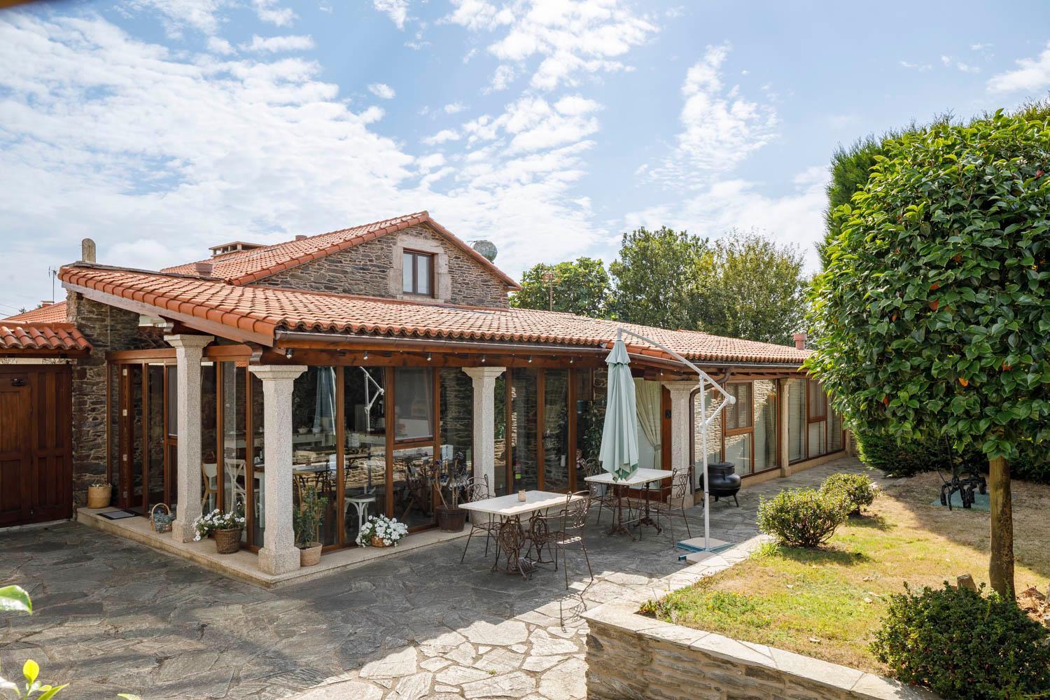 Casa Rural Dona Maria Ordes Exterior photo